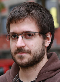 Sébastien Popoff, doctorant. Crédits : ESPCI ParisTech